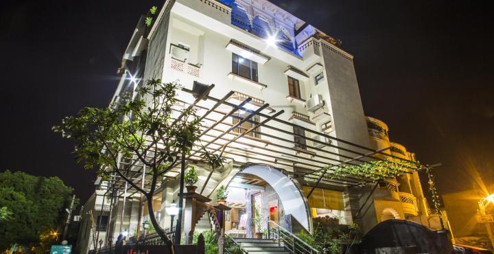 Oyo Flagship Hotel Rudra Palace อัครา ภายนอก รูปภาพ