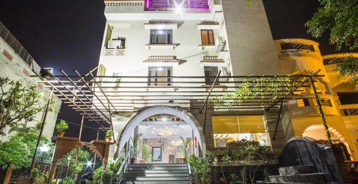 Oyo Flagship Hotel Rudra Palace อัครา ภายนอก รูปภาพ